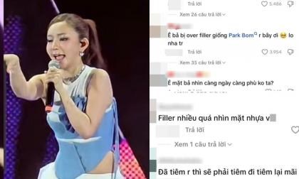 Bích Phương lại bị soi nhan sắc lạ lẫm trên sân khấu, netizen nghi ngờ thẩm mỹ quá đà?