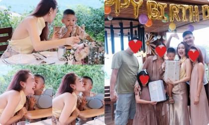 Minh Hằng tổ chức sinh nhật cho quý tử ở resort 1 tỷ đồng/3 đêm, ông xã hiếm hoi lộ diện