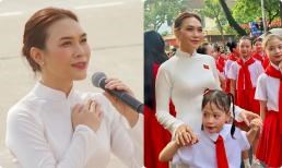 Hình ảnh Mỹ Tâm 'mưa lời khen' khi hát tại đại lễ 2/9, chỉ một chi tiết đủ hiểu tinh tế cỡ nào