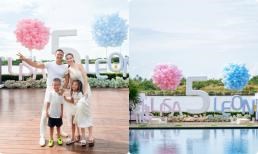 Hồ Ngọc Hà thuê cả sân khách sạn mừng sinh nhật cho Lisa - Leon