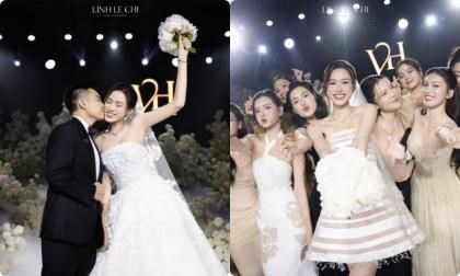 Khách mời đều cầm trên tay 1 món đồ sau khi dự tiệc cưới Đỗ Hà và thiếu gia Tập đoàn Sơn Hải