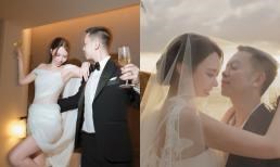 Thêm một Á hậu đình đám Vbiz chuẩn bị kết hôn, chồng doanh nhân lộ diện gây sốt mạng xã hội