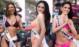 Hương Giang và các thí sinh diện bikini nóng bỏng ở Miss Universe 2025