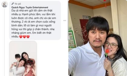 Quách Ngọc Tuyên nói gì khi vợ kém 16 tuổi bị chê làm lố trong ngày kỷ niệm yêu?