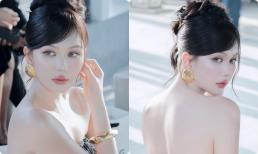 Ngọc Trinh trắng phát sáng thu hút mọi ánh nhìn