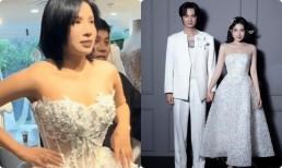 Khả Như đi thử váy cưới, chuẩn bị kết hôn với Huỳnh Phương?