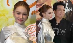 Nhã Phương gây choáng với vóc dáng khi xuất hiện ủng hộ Trường Giang, thái độ nam danh hài mới đáng nói