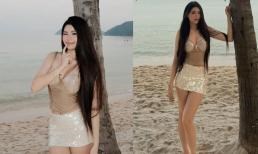 Hạt Dẻ nhà MC Quyền Linh gợi cảm 'suýt không nhận ra'!