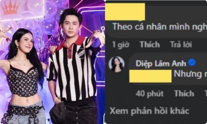 Diệp Lâm Anh đáp trả khi tình trẻ bị nói 'không xứng đôi'