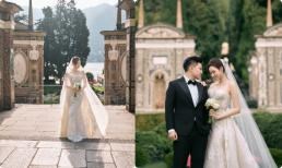 Ảnh cưới lãng mạn của Hoa hậu Đỗ Thị Hà và thiếu gia tập đoàn nghìn tỷ lần đầu được công bố