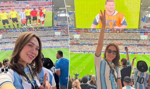Mỹ Tâm xúc động chứng kiến Messi phá kỷ lục tại World Cup