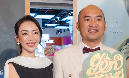 Thu Trang - Tiến Luật quấn quýt không rời trên thảm đỏ